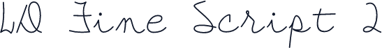 LD Fine Script 2