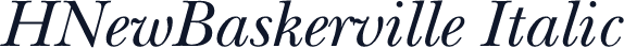 HNewBaskerville Italic
