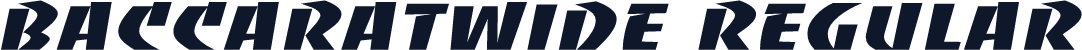 BaccaratWide Regular