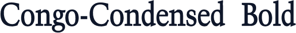 Congo-Condensed Bold