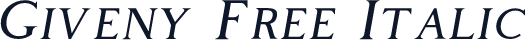 Giveny Free Italic