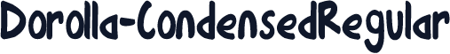 Dorolla-CondensedRegular