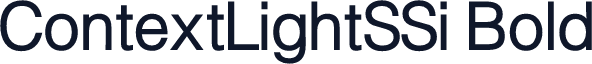 ContextLightSSi Bold