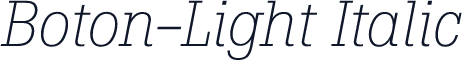 Boton-Light Italic