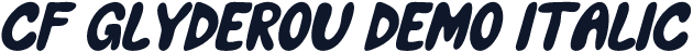 CF Glyderou DEMO Italic