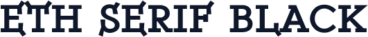ETH Serif Black