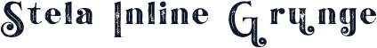 Stela Inline Grunge