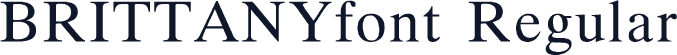 BRITTANYfont Regular