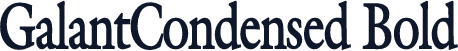 GalantCondensed Bold