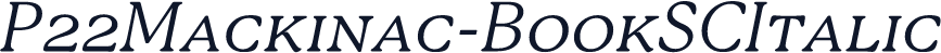 P22Mackinac-BookSCItalic