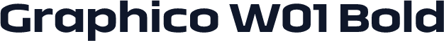 Graphico W01 Bold