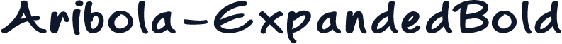 Aribola-ExpandedBold