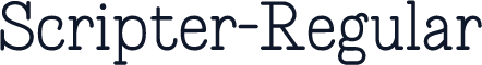 Scripter-Regular