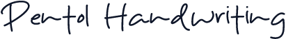 Pentol Handwriting