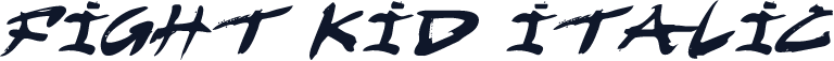 Fight Kid Italic