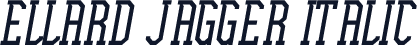 Ellard Jagger Italic