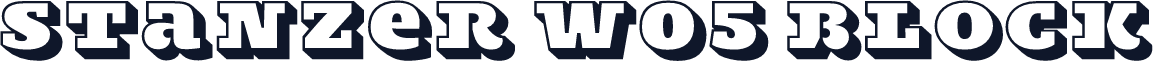 Stanzer W05 Block