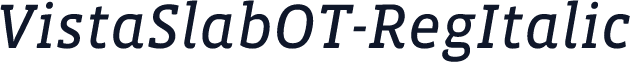 VistaSlabOT-RegItalic