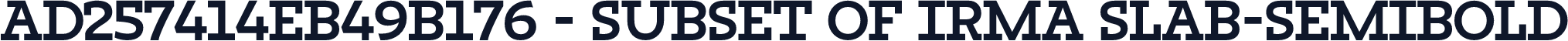 ad257414eb49b176 - subset of Irma Slab-SemiBold