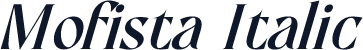Mofista Italic