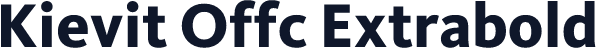 Kievit Offc Extrabold