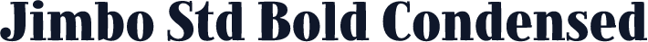 Jimbo Std Bold Condensed