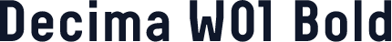 Decima W01 Bold
