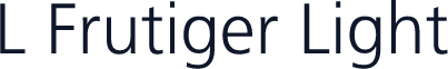 L Frutiger Light