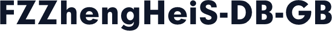 FZZhengHeiS-DB-GB