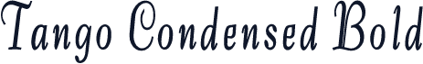 Tango Condensed Bold