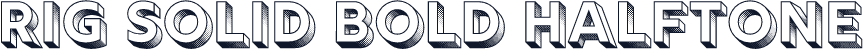 Rig Solid Bold Halftone