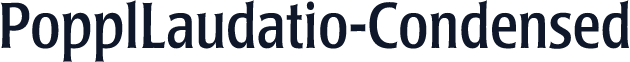 PopplLaudatio-Condensed