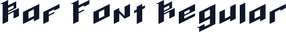 Raf Font Regular