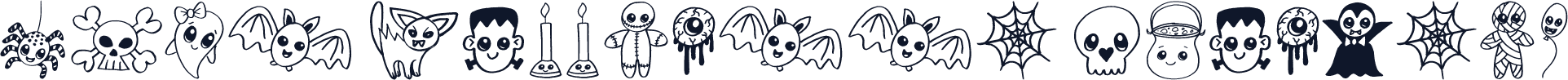 Cute Halloween Drawings