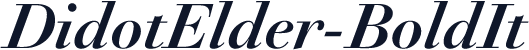 DidotElder-BoldIt
