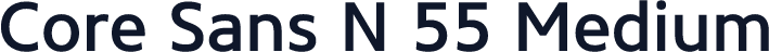 Core Sans N 55 Medium