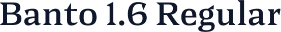 Banto 1.6 Regular