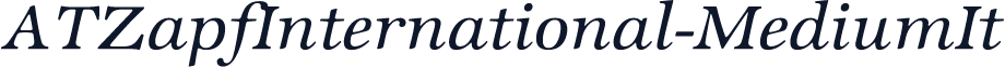 ATZapfInternational-MediumIt