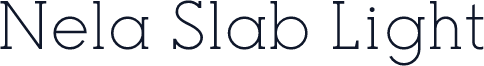 Nela Slab Light