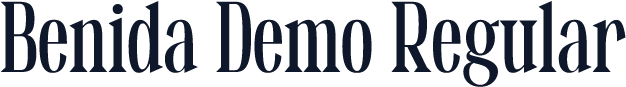 Benida Demo Regular