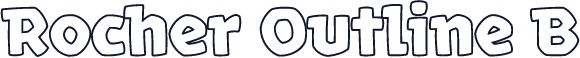 Rocher Outline B