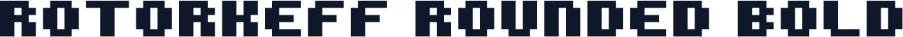 ROTORkeff Rounded Bold
