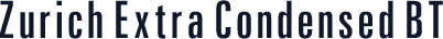 Zurich Extra Condensed BT
