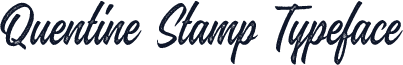 Quentine Stamp Typeface