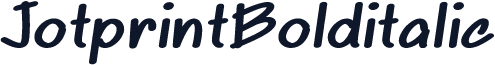 JotprintBolditalic