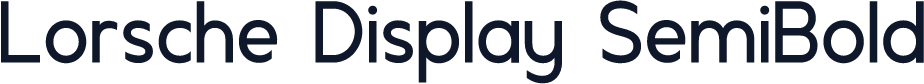 Lorsche Display SemiBold