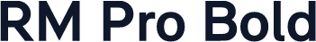 RM Pro Bold