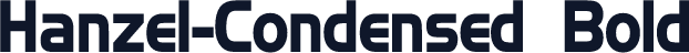 Hanzel-Condensed Bold