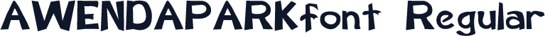 AWENDAPARKfont Regular