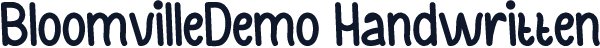 BloomvilleDemo Handwritten